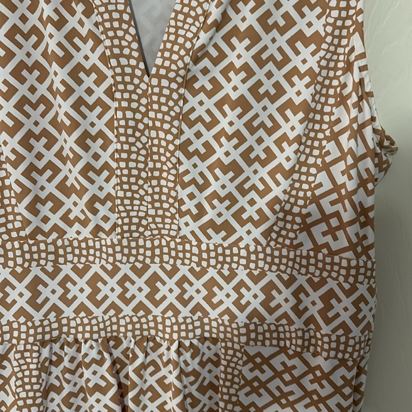 J. Mclaughlin Lola sleeveless geo print dress szXL - Picture 2 of 4
